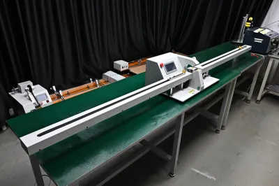 Ταινία Μηχανή περιέλιξης + Διπλός-Side Σύρμα Drawing JW-303KL-1m
