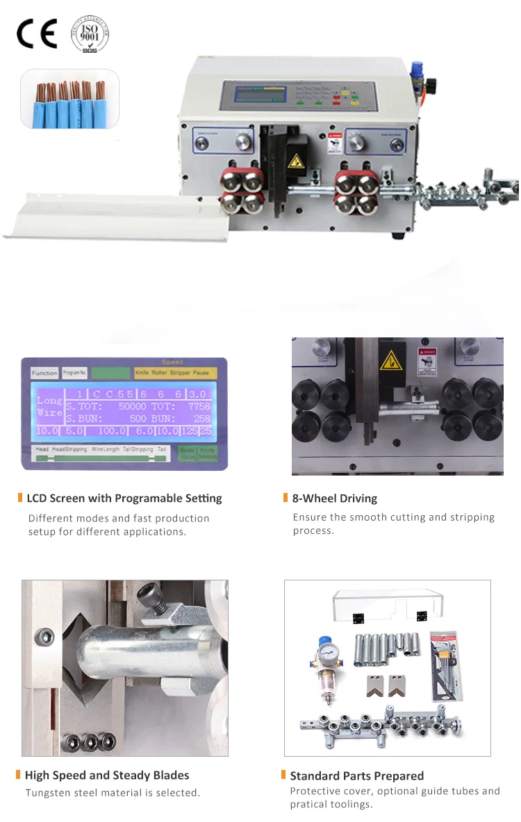 Supper Thick cable cutting and stripping machine, BV/BVR cable stripping machine, Automatic Cutting Stripping Machine, Wire Stripping Machine, Automatic Cable Stripping Machine Δείπνο Μηχανή κοπής και απογύμνωσης χοντρών καλωδίων, Μηχανή απογύμνωσης καλωδίων BV/BVR, Αυτόματη μηχανή απογύμνωσης κοπής, Μηχανή απογύμνωσης καλωδίων, Αυτόματη μηχανή απογύμνωσης καλωδίων