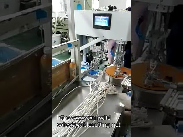 Αυτόματη Μηχανή Περιέλιξης, Δέσιμου και Συσκευασίας Καλωδίων για Πηνία Ηλεκτροκινητήρων
