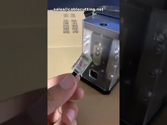 Network Cable Crystal Head Crimping Machine Portable Telephone Line Riveting Pressing Connector Crim