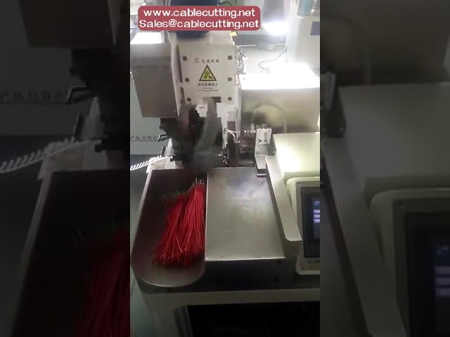 Ηλεκτρική μηχανή συμπίεσης ακροδεκτών καλωδίων: Απογύμνωση, κοπή και συμπίεση μονών άκρων