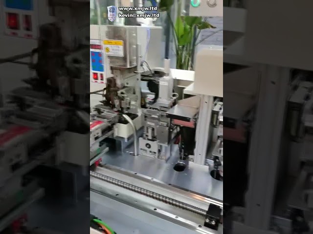 Πλήρως Αυτόματη Μηχανή Σύνδεσης Ακροδεκτών με Μονή Κεφαλή Εμβάπτισης και Πολλαπλούς Σταθμούς