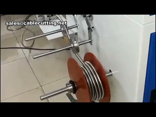 Μηχανή περιέλιξης και δέσιμου σωλήνων νερού με λειτουργία μέτρησης | Μηχανή δεσίματος καλωδίων