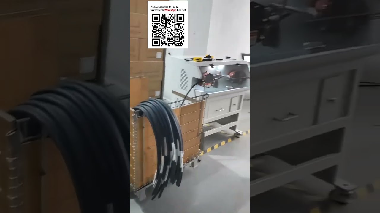 Πλήρης Γραμμή Επεξεργασίας Καλωδίων EV Βαρέως Τύπου 150mm² - Ξετύλιγμα, Κοπή & Απογύμνωση