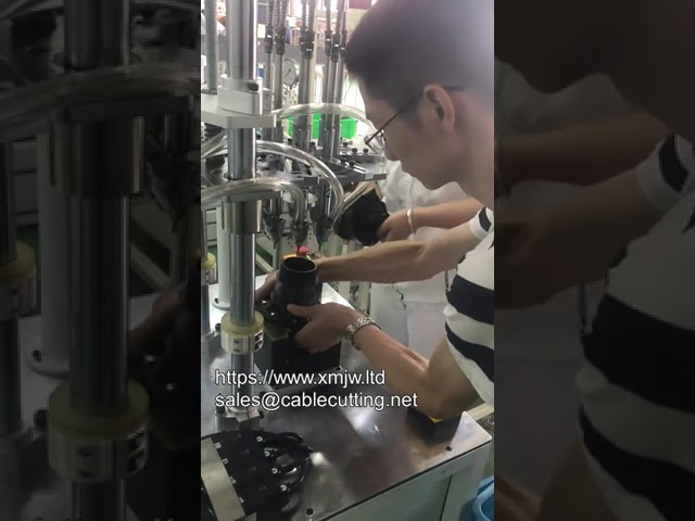 Πολυαξονική Αυτόματη Βιδωτική Μηχανή Δαπέδου με Εμφύσηση Αέρα και Σταθερό Άξονα