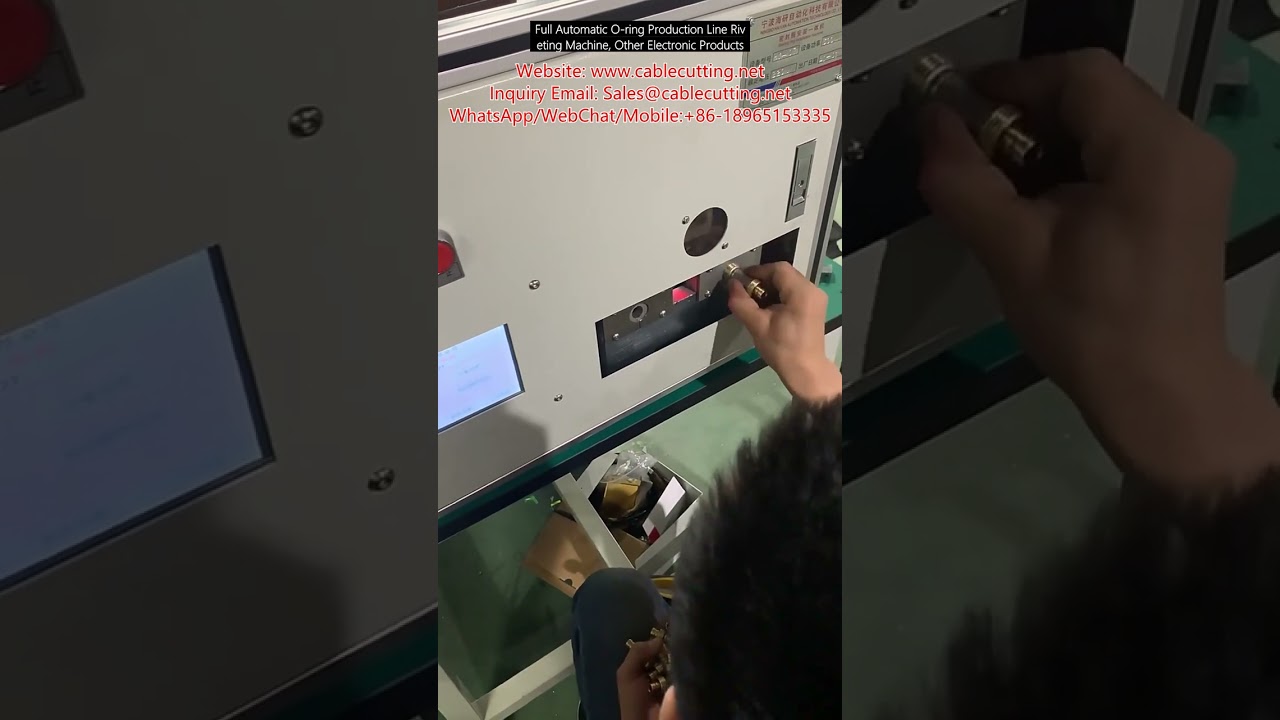Πλήρως Αυτόματη Μηχανή Συναρμολόγησης Δακτυλίων Ο για Γραμμή Παραγωγής, Άλλα Ηλεκτρονικά Προϊόντα