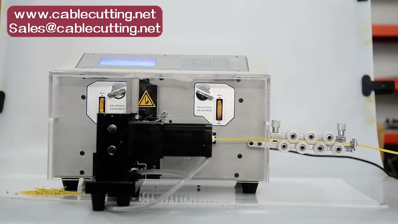 Μηχανή Απογύμνωσης και Κοπής Καλωδίων 0-1-4-5mm² | Αυτόματο Μηχάνημα Απογύμνωσης Καλωδίων