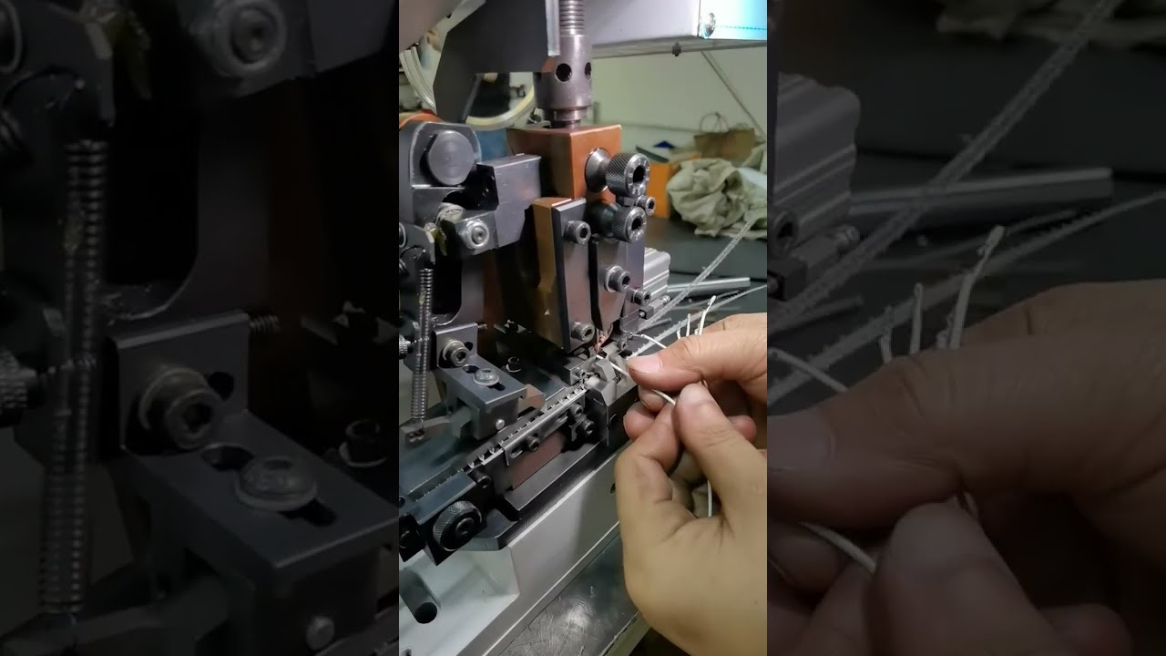 Μηχανή Απογύμνωσης & Crimping Ακροδεκτών με Διπλό Ιμάντα | Αυτοματισμός Εργοστασίου