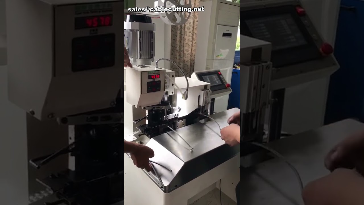 Μηχανή Απογύμνωσης και Κρίμπινγκ Ακροδεκτών Πολυπύρηνων Καλωδίων