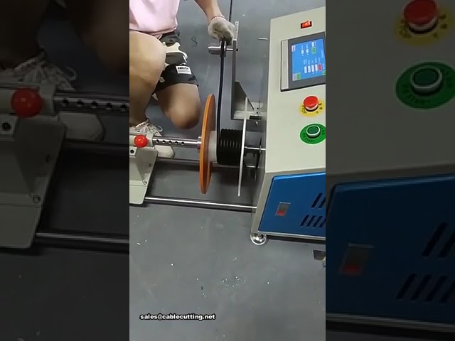 Μηχανή Μέτρησης και Περιέλιξης Καλωδίων