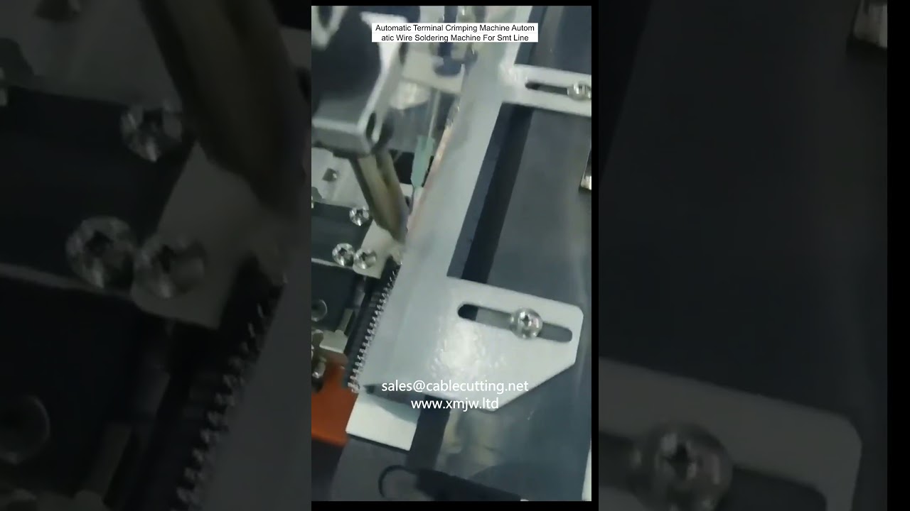 Αυτόματη Μηχανή Συγκόλλησης Καλωδίων & Τερματικών για Γραμμή SMT