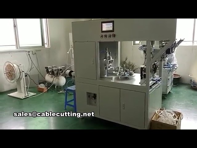 Πλήρως αυτόματη μηχανή περιέλιξης, κοπής και δεσίματος σωληνοειδών συρμάτων