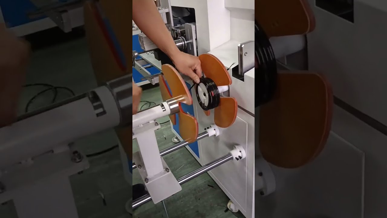 Αυτόματο Μηχάνημα Μέτρησης, Διαδρομής, Απογύμνωσης, Κοπής, Περιέλιξης & Δέσιμου Καλωδίων – All-in-One