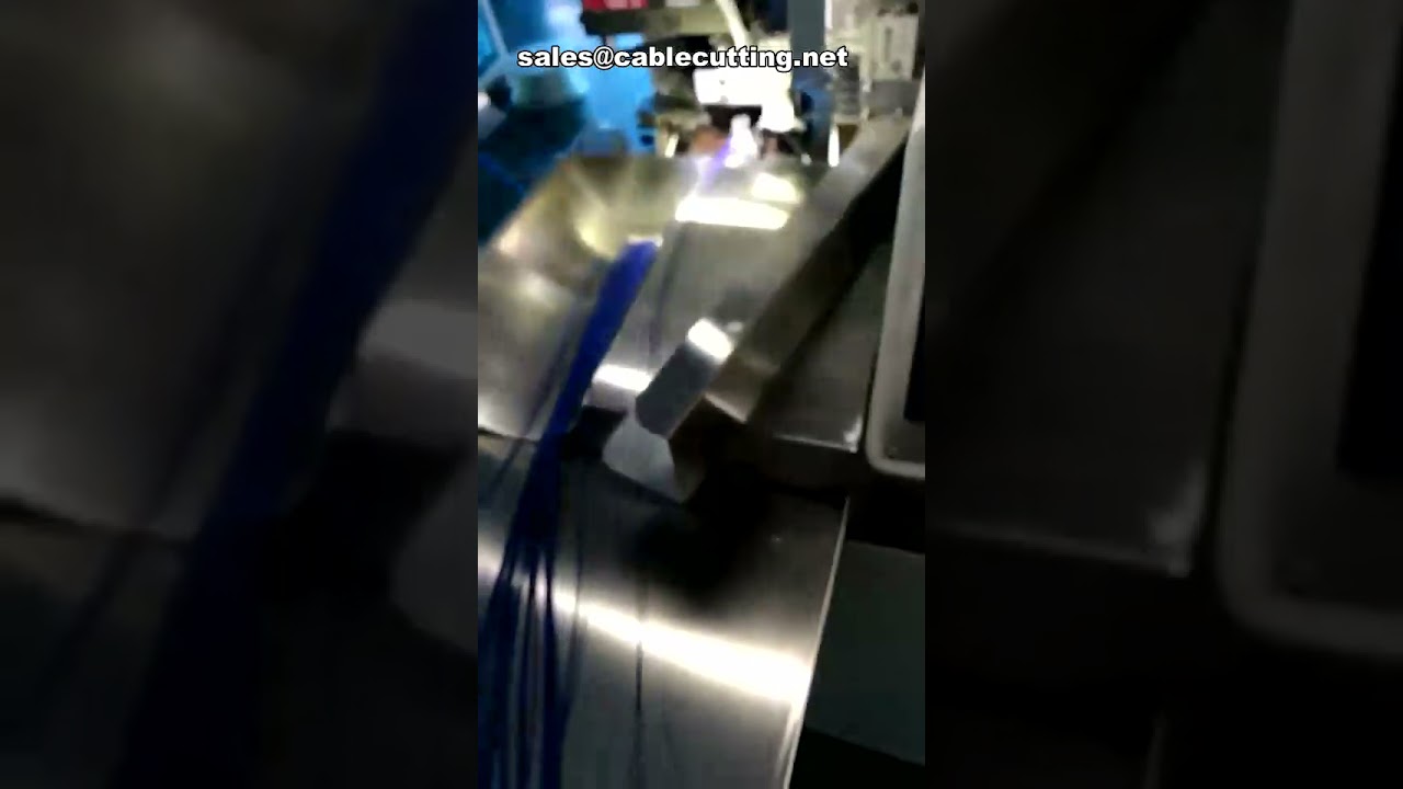 Πλήρως Αυτόματη Μηχανή Τερματικής Κρίμψης με Κοπή και Απογύμνωση Καλωδίων
