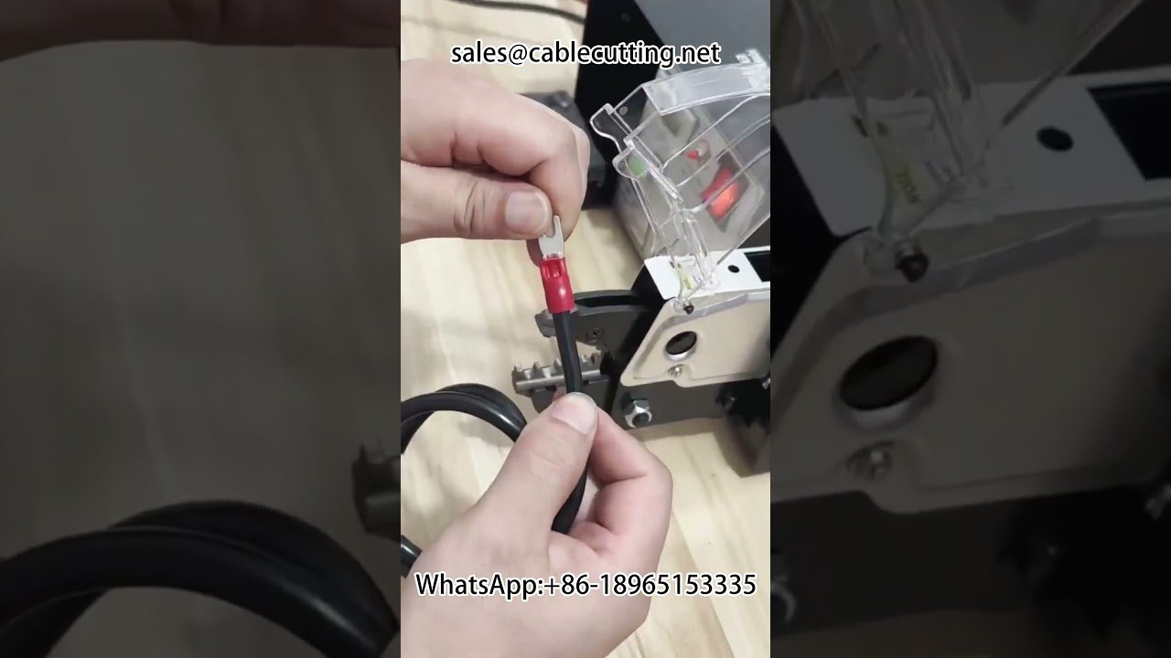 Ηλεκτρική μηχανή κρίπωσης ακροδεκτών RV8 4