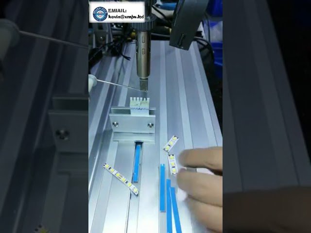 Ημιαυτόματη Μηχανή Συγκόλλησης Αεροπορικών Βυσμάτων με Έξυπνο Σύστημα Συναγερμού για Αξιόπιστη Συγκόλληση Καλωδίων